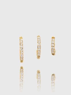 Boucles "Trio Marquise"