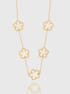 Collier "White Velvet"