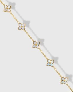 Bracelet "WhiteAmbre"